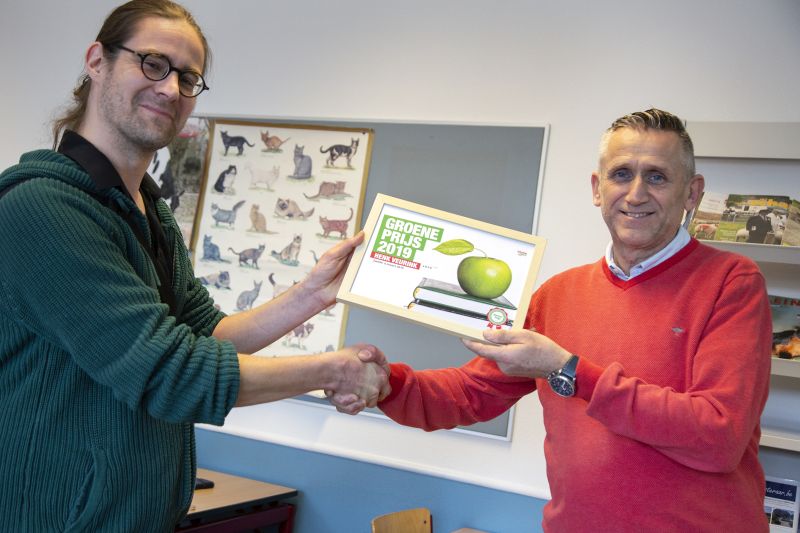 Docent Henk Veurink wint Groene Prijs 2019 van GroenLinks